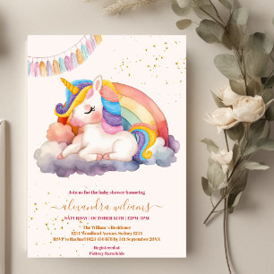 Fairytale Magic och Enchanted Story Baby Shower Inbjudningar
