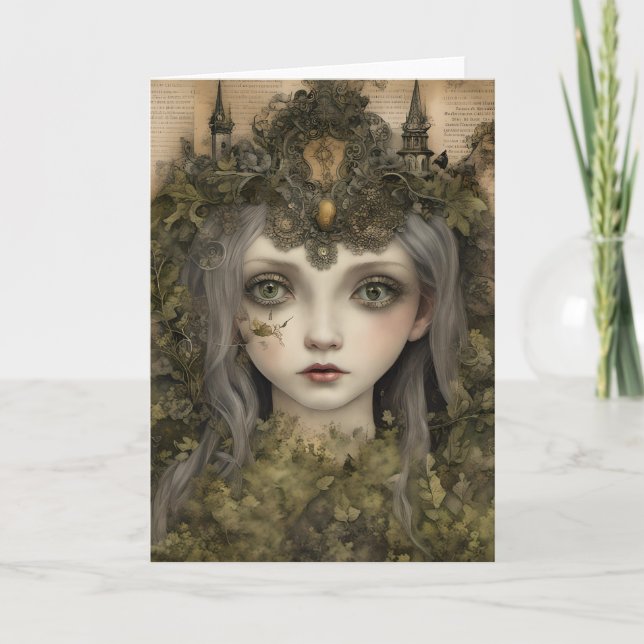 Fairytale Moss Princess Kort (Framsida)