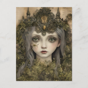 Fairytale Moss Princess Vykort