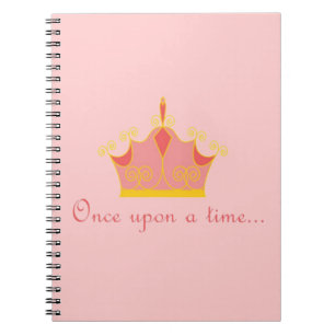 FAIRYTALE NOTEBOOK - SKRIVPAPPER - PRINCESS GIFT ANTECKNINGSBOK MED SPIRAL