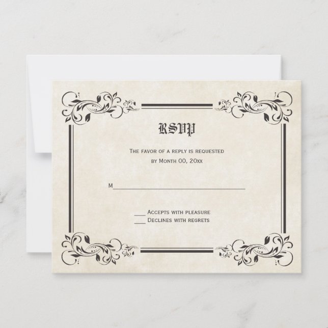 Fairytale OSA Response Card (Framsida)