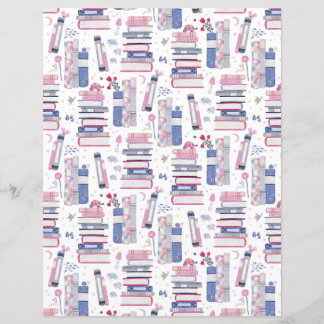 Fairytale Pile of Bokar White Scrapbook Papper