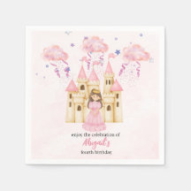 Fairytale Pink Castle Princess All Ages Birthday