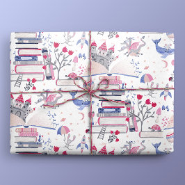 Fairytale Pop Up Bok Castle White Presentpapper