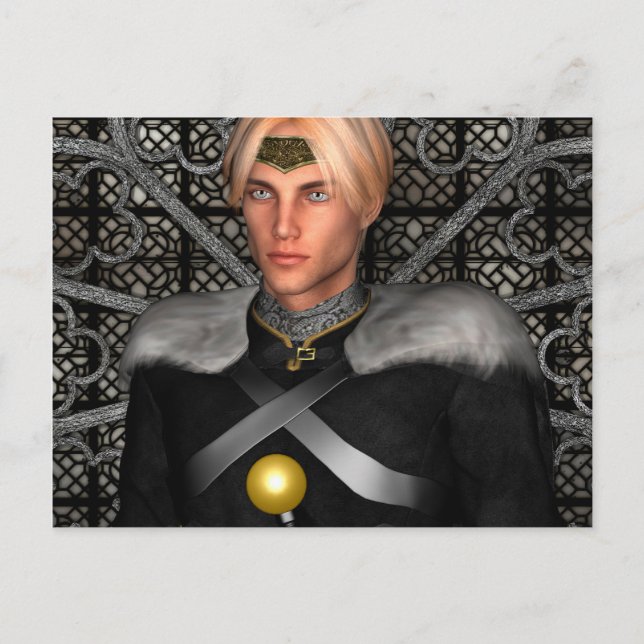 Fairytale Prince Vykort (Framsida)