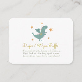 Fairytale Princess Diaper/Wipes Raffle Card Tilläggskort