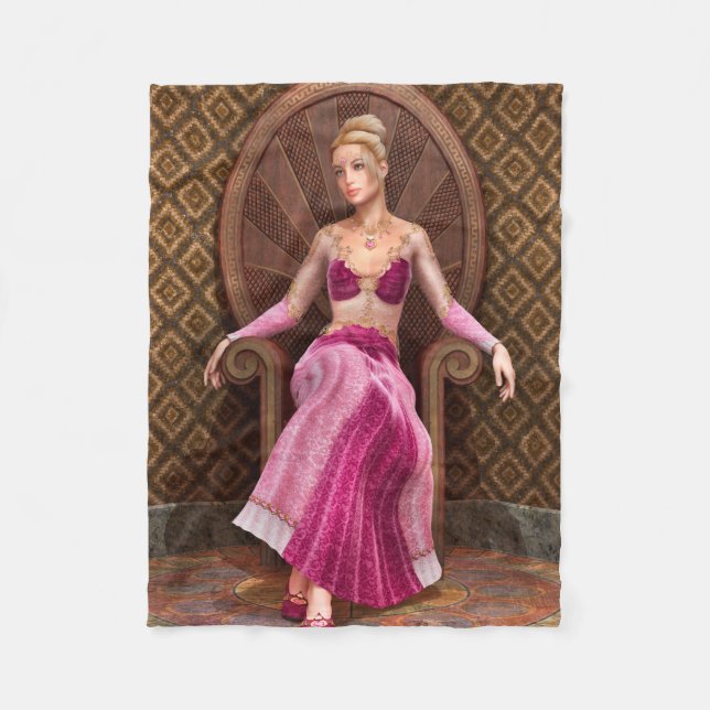 Fairytale Princess Fleecefilt (Framsidan)