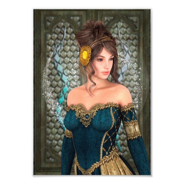 Fairytale Princess Fototryck (Framsidan)