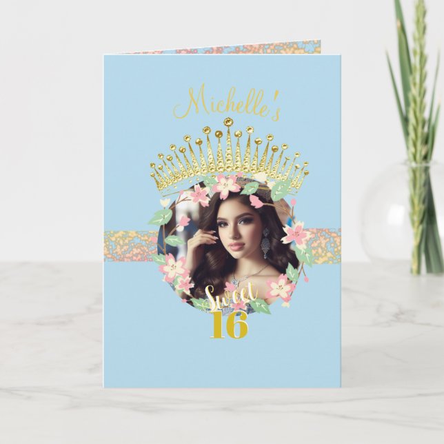 Fairytale Princess Photo Sweet sixteen Program (Framsida)