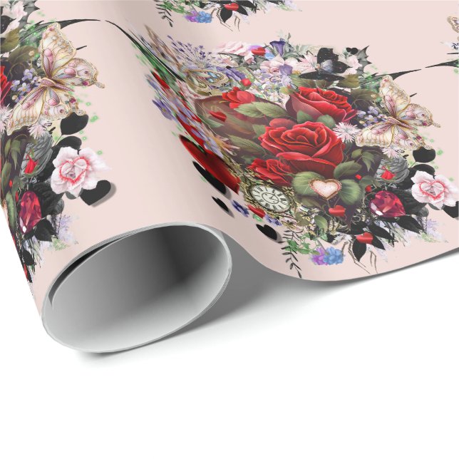 Fairytale Realm Wrapping Papper Presentpapper (Rullad Hörn)