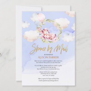 Fairytale Rosa Unicorn Dream   Barnskor efter post Inbjudningar