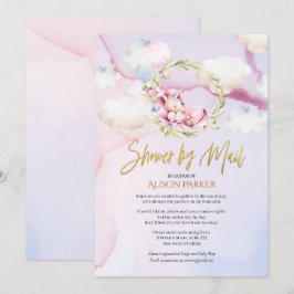 Fairytale Rosa Unicorn Dream | Barnskor efter post Inbjudningar