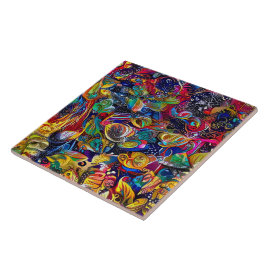 Fairytale Sea Ceramic Tile Kakelplatta