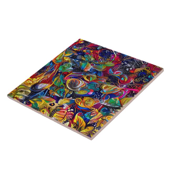 Fairytale Sea Ceramic Tile Kakelplatta (Sidan)