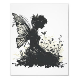 Fairytale Silhouette-tema Fototryck