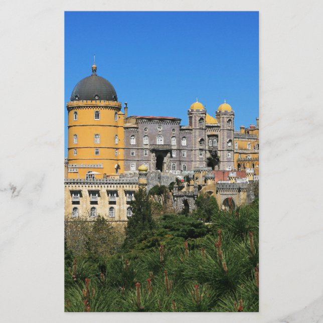 Fairytale Sintra Palace-fotot, i Portugal Brevpapper (Framsida)