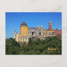Fairytale Sintra Palace-fotot, i Portugal Vykort