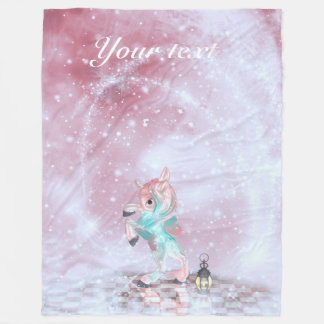 Fairytale Unicorn Fleecefilt
