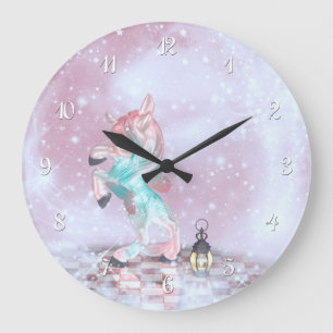 Fairytale Unicorn Stor Klocka