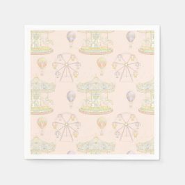 Fairytale Vintage Amusement Park Pappersservett