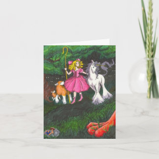 Fairytale World - BLANK Kort