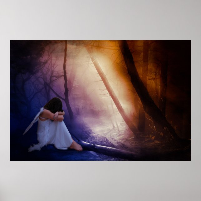Fairytales och Snöflingor Poster (Framsidan)