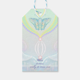 Fairytalglas tofflor, där man drömmer om kom presentetikett