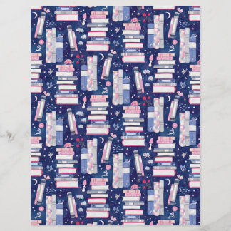 Fairytalpil av Bokar Blue Scrapbook Papper