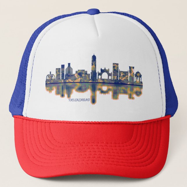 Faisalabad Skyline Keps (Framsida)