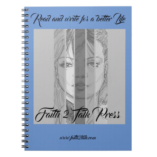 Faith 2 Talk Press Notebook Anteckningsbok (Framsidan)