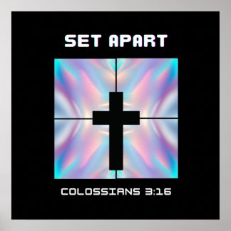 Faith Accent Pillow - Christian Home Decor Poster