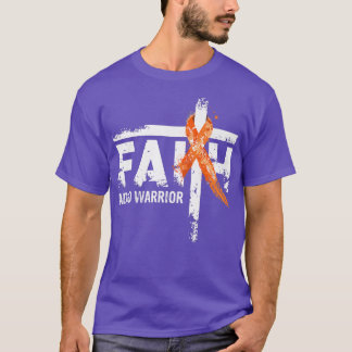 Faith ADHD Awareness Orange Ribbon Christian Kor T Shirt