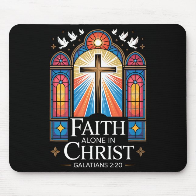 Faith Alone In Christ Cross Galatians 2_20  Musmatta (Framsidan)