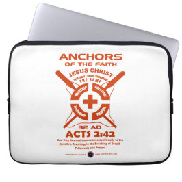 Faith Anchors Laptop Fodral