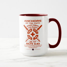 Faith Anchors Mugg