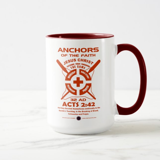 Faith Anchors Mugg (Höger)