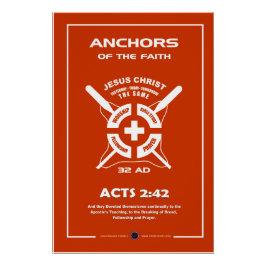 Faith Anchors Perfect Poster