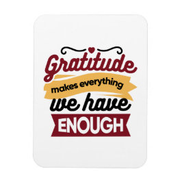 Faith and Gratitude Artwork – Uplifting Christian  Magnet