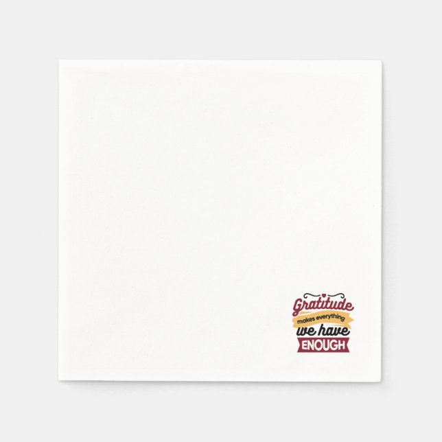 Faith and Gratitude Artwork - Upliiting Christian Pappersservett (Framsidan)