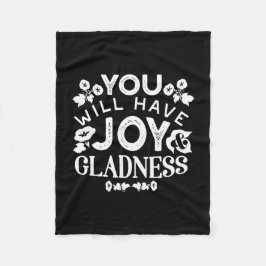 Faith and Happiness – Joy and Gladness Quotes Fleecefilt