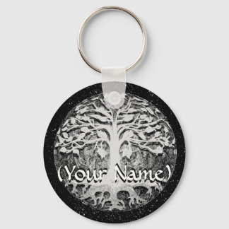 Faith and Hope Livets träd Customize Nyckelring