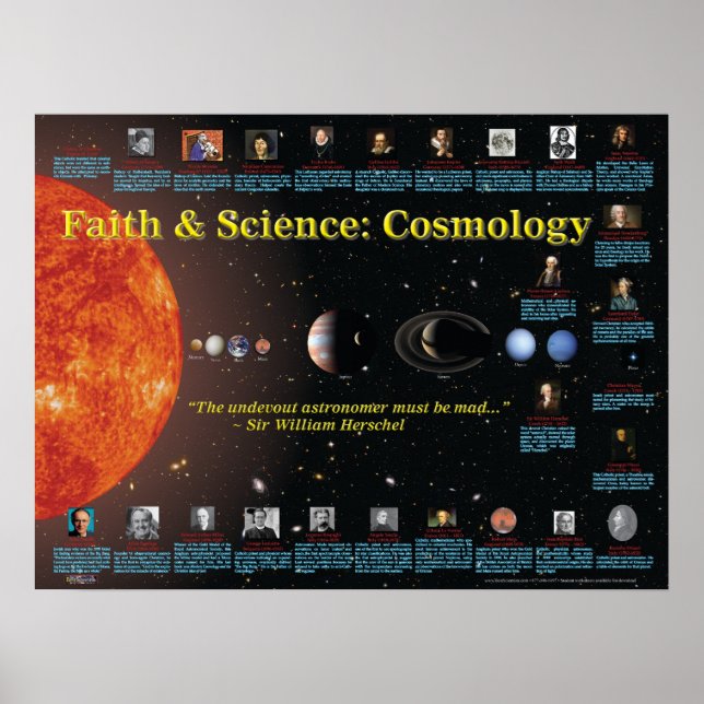 Faith and Science: Cosmology Poster (Framsidan)