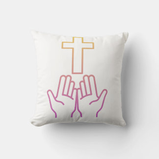 Faith and Worship Line Art pillows  Kudde