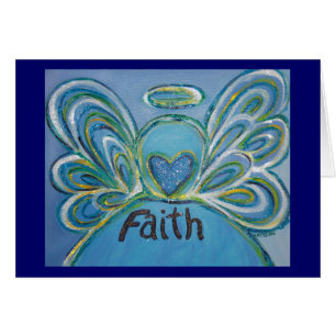 Faith Angel Greeting Card Hälsningskort