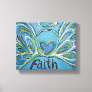 Faith Angel Ord Art Painting Wrapped Canvas