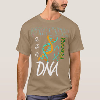 Faith är i mitt DNA Christian T Shirt