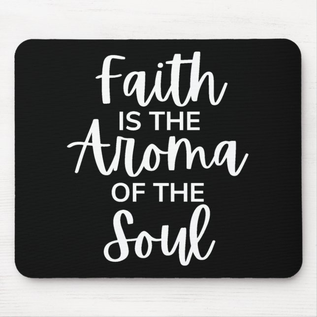 Faith är Souls aroma Musmatta (Framsidan)