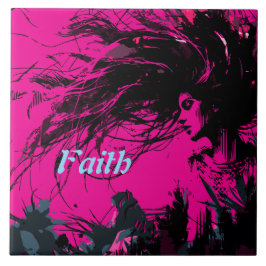 Faith Art Retro Kakelplatta