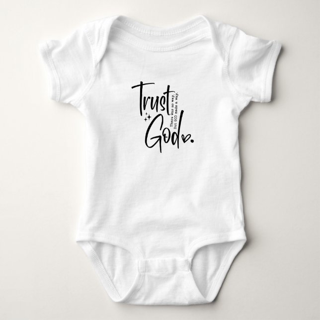 Faith Baby Bodykostym T Shirt (Framsida)
