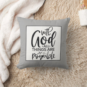 Faith Based Affirmation Dekorativ kudde